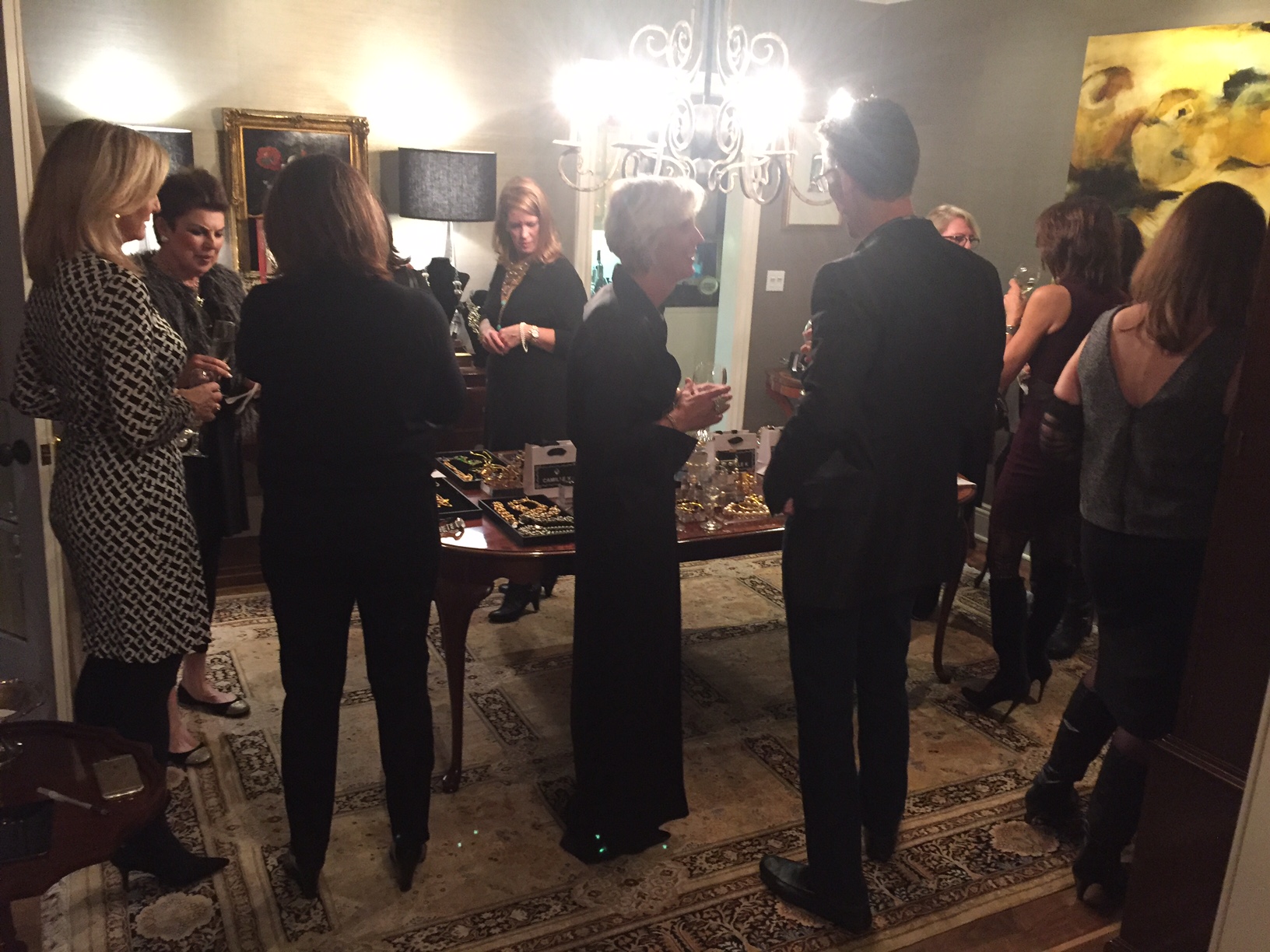 gathered for Holiday Trunk Show Jewelry Season